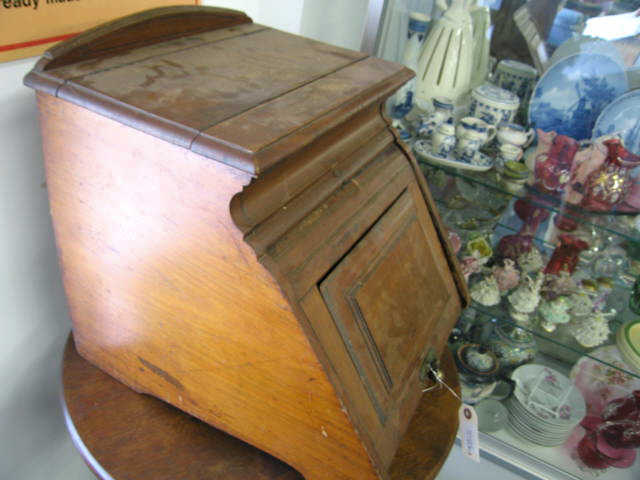 Appraisal: Victorian Cherry Coal Hod or Fireplace Keeper