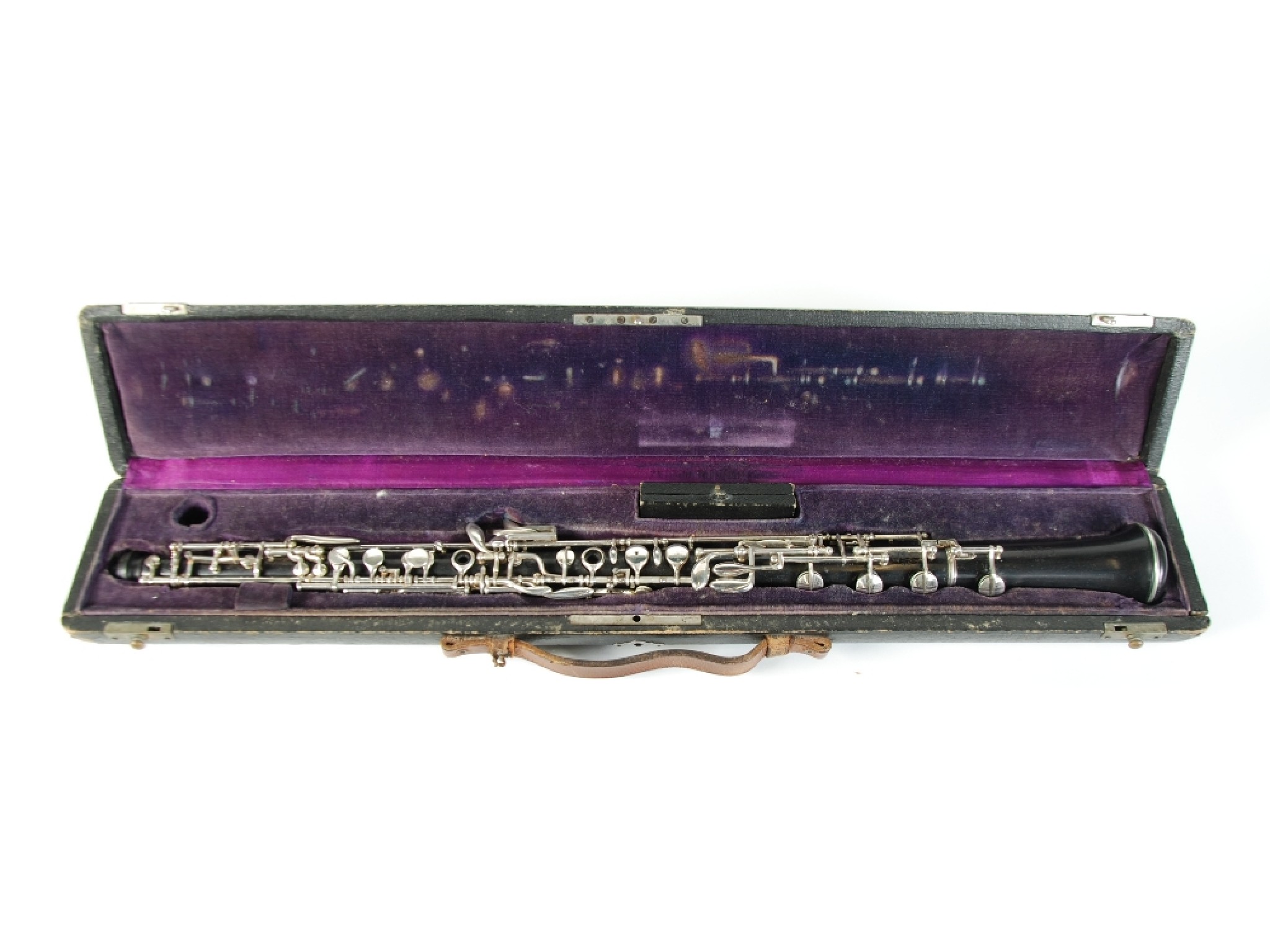 Appraisal: AN EARLY TWENTIETH CENTURY CABART PARIS BOHM OBOE in case