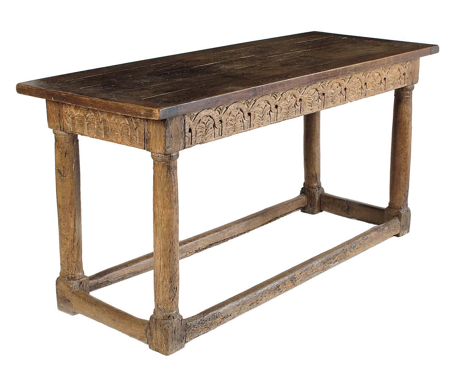 Appraisal: An oak refectory table