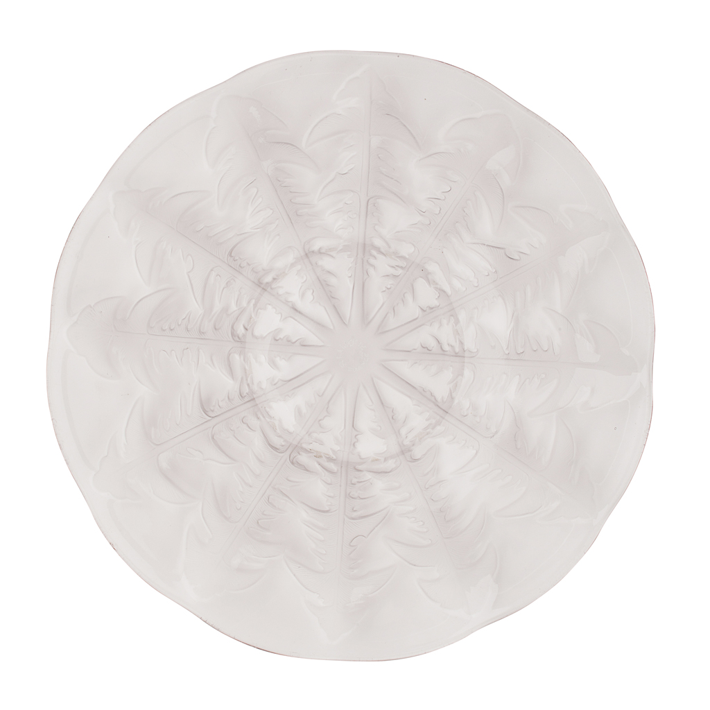 Appraisal: REN LALIQUE - 'PISSENLIT NO ' FROSTED AND CLEAR CLASS