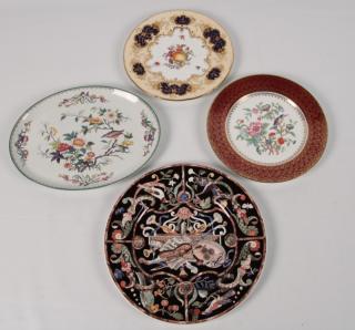 Appraisal: MISCELLANEOUS LOT OF DECORATIVE PLATES COMPRISING A W GERMANY GALLO