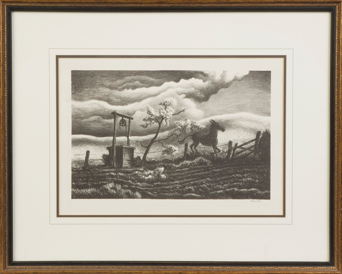 Appraisal: Thomas Hart Benton American - Frisky Day Sgn Lower right