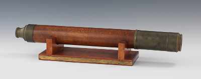 Appraisal: An Antique Maritime Single Draw Telescope Apprx - extended -