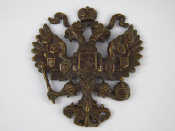 Appraisal: A cast plaque of the Russian Imperial Eagle x cm