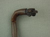 Appraisal: WALKING STICK - TWO PART TH C NATURAL SHAFT WITH