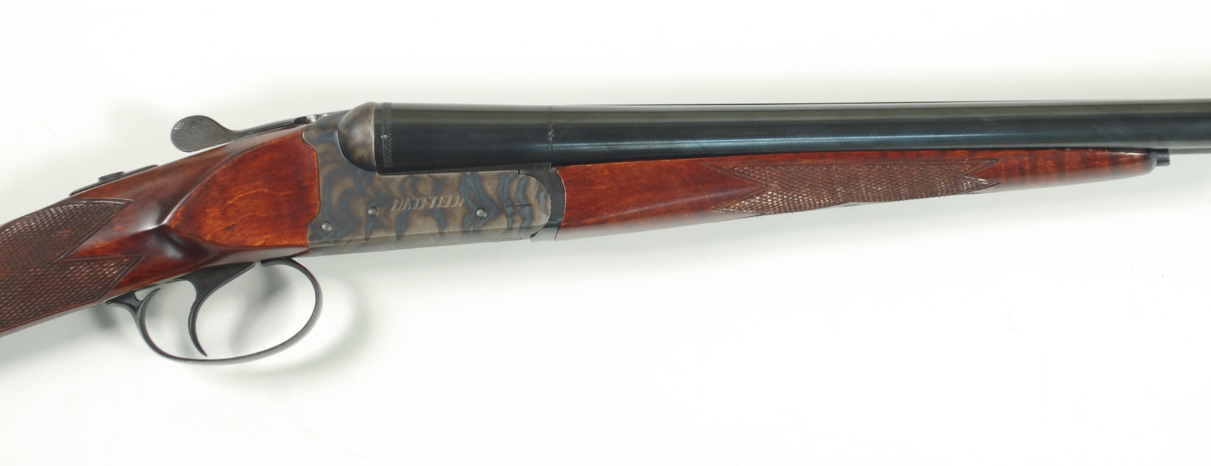 Appraisal: HATFIELD GUN CO GRADE UPLANDER SXS SHOTGUN gauge barrels checkered