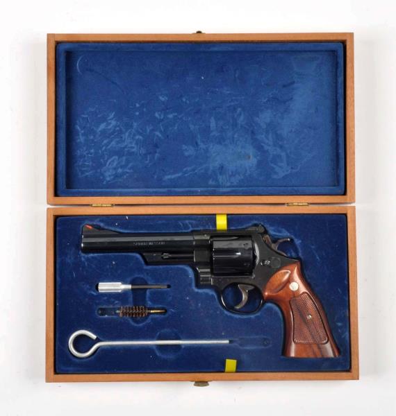 Appraisal: Cased S W Model Double Action Revolver Serial N Standard