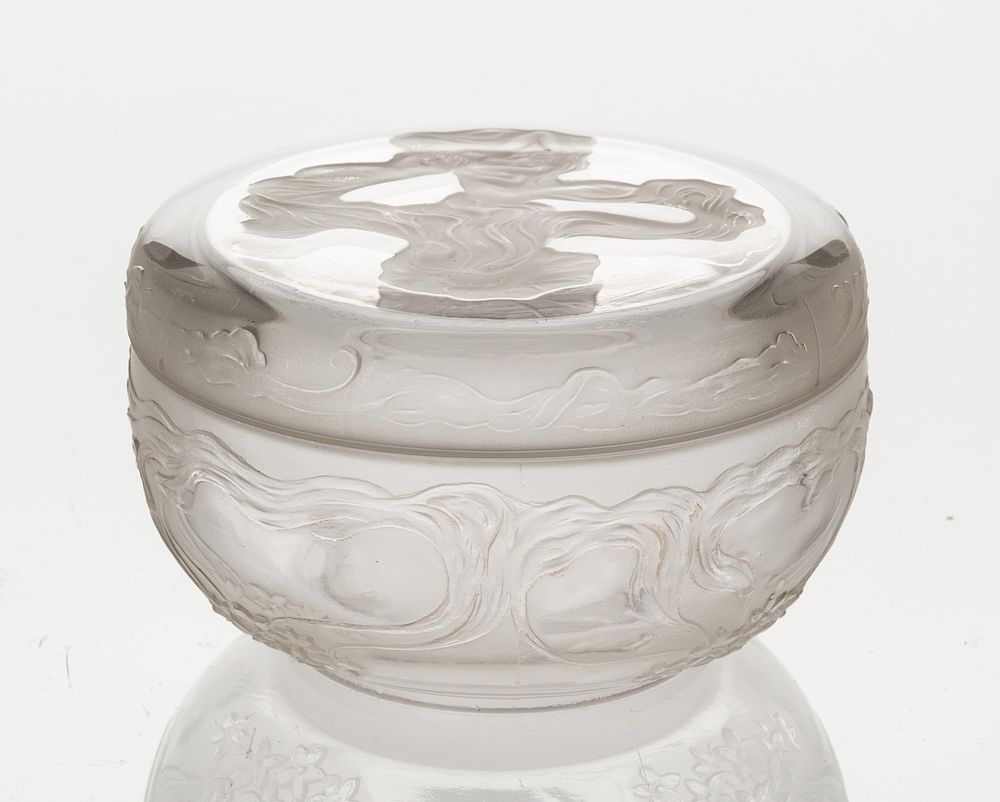 Appraisal: A LALIQUE PERFUME BOX FOR COTY L'ORIGAN DESIGNED S A