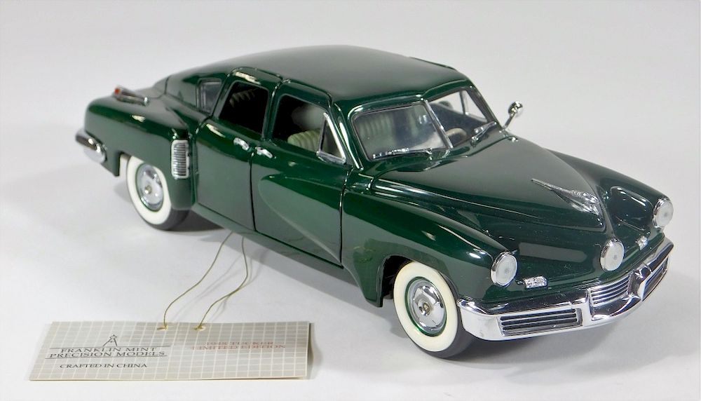 Appraisal: Franklin Mint Tucker Sedan LE Diecast Car United States Contemporary