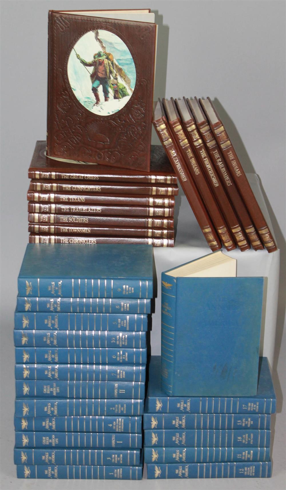 Appraisal: PARTIAL SET OF THE ANNALS OF AMERICA Volumes - and