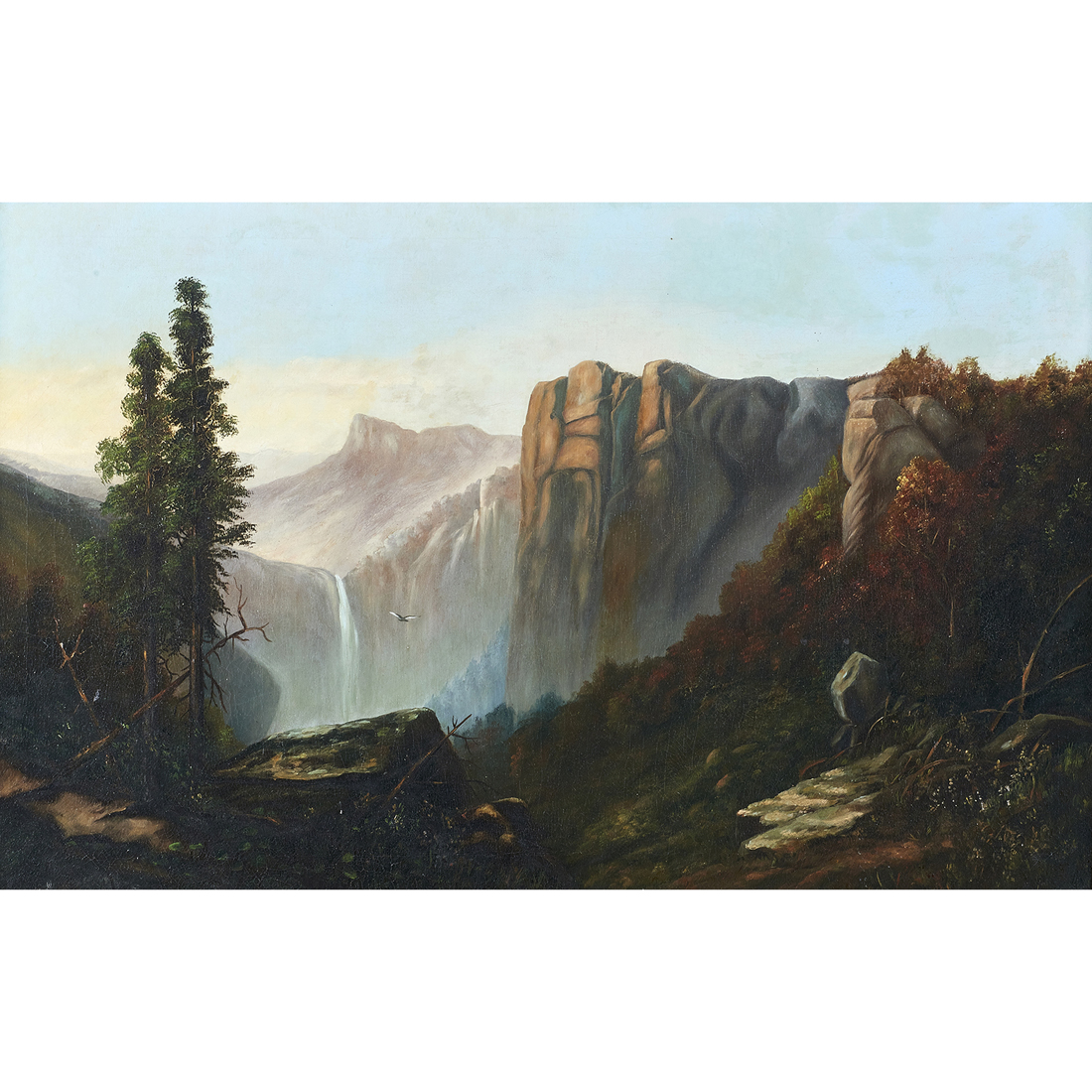 Appraisal: PAINTING AMERICAN SCHOOL TH CENTURY American School th century California