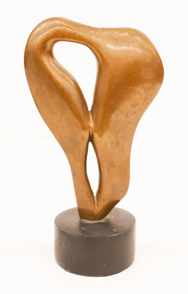 Appraisal: Allan Lobb - Washington ''Biomorphic Sculpture'' Bronze ''x '' Unsigned