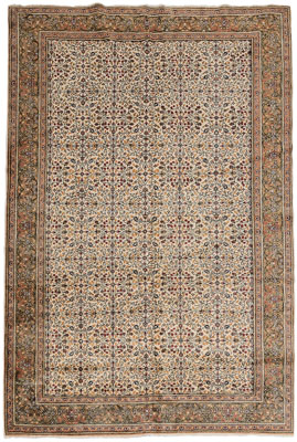 Appraisal: Kayseri Rug Turkish early th century repeating floral and vine