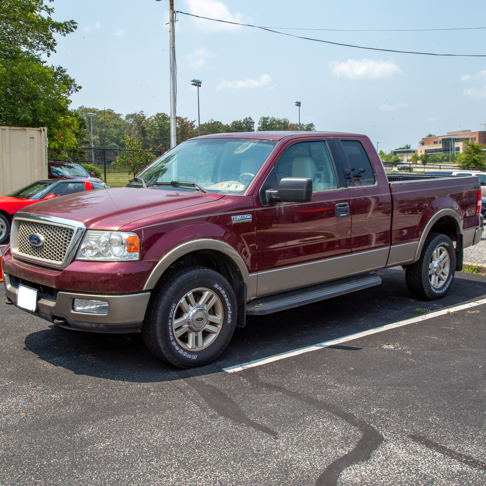 Appraisal: FORD F- LARIAT X PICKUP TRUCK Vin FTPX NB miles