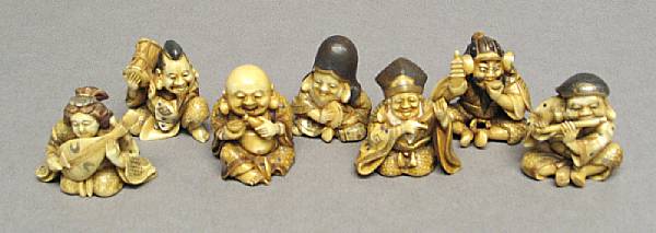 Appraisal: Property of various owners Featuring the 'Seven Lucky Gods '