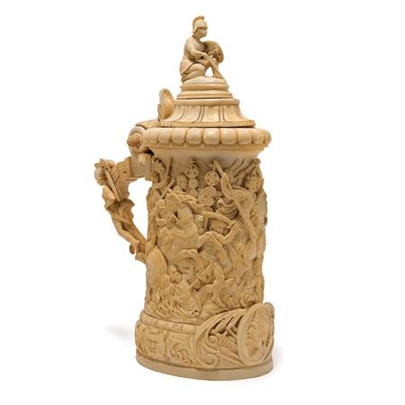 Appraisal: German Ivory Tankard Estimate -