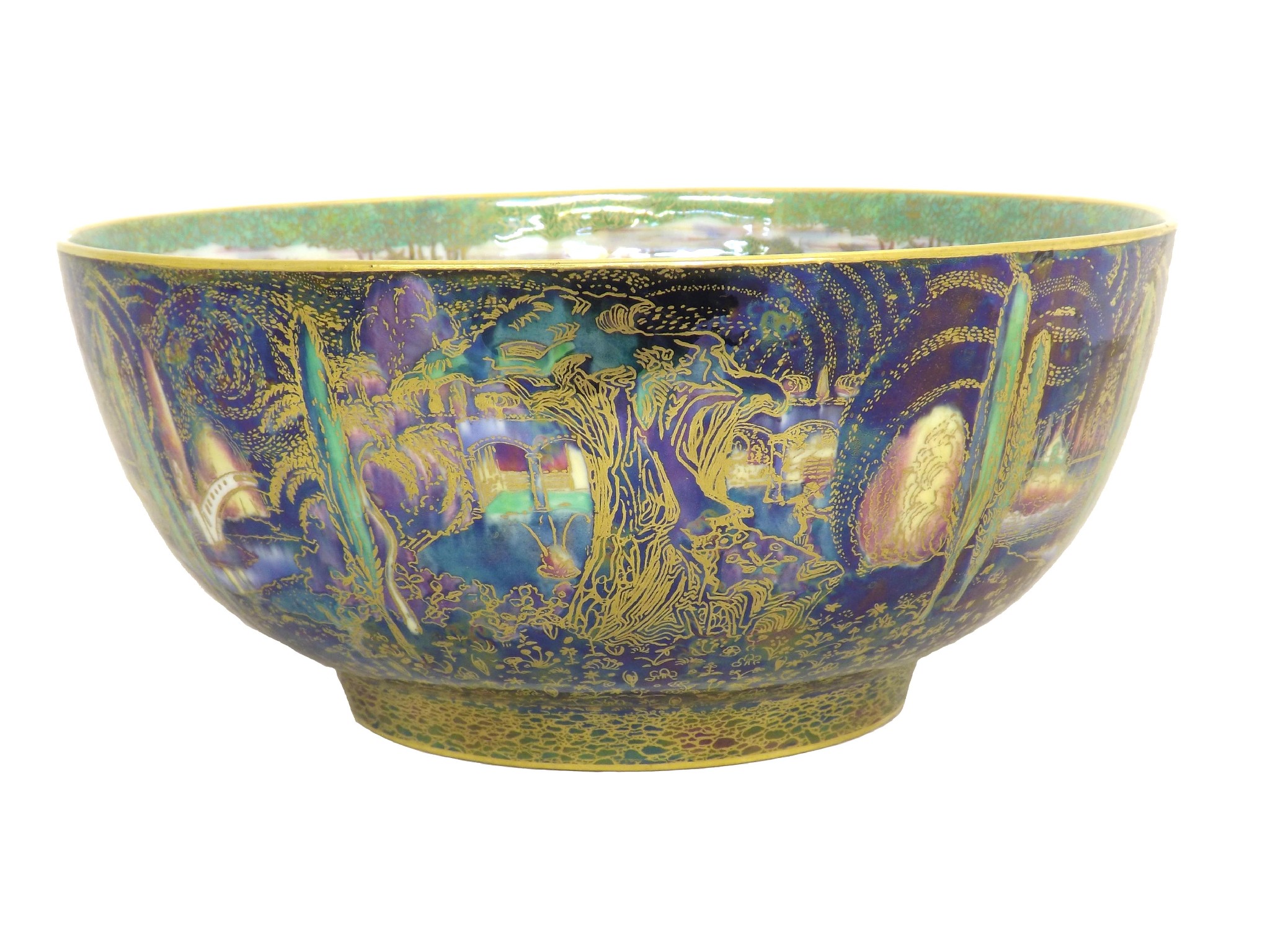 Appraisal: Good Wedgwood Fairyland Lustre Imperial bowl designed by Daisy Makeig-Jones