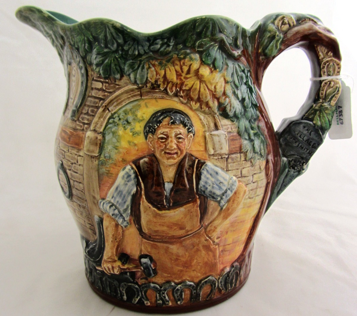 Appraisal: A Doulton jug by Charles Noke 'The Village Blacksmith' Limited