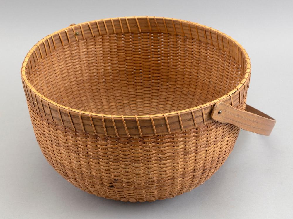 Appraisal: K S GAY NANTUCKET BASKET CONTEMPORARY DIAMETER K S GAY