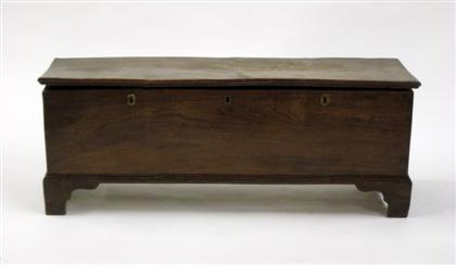 Appraisal: George II provincial elm chestmid th century