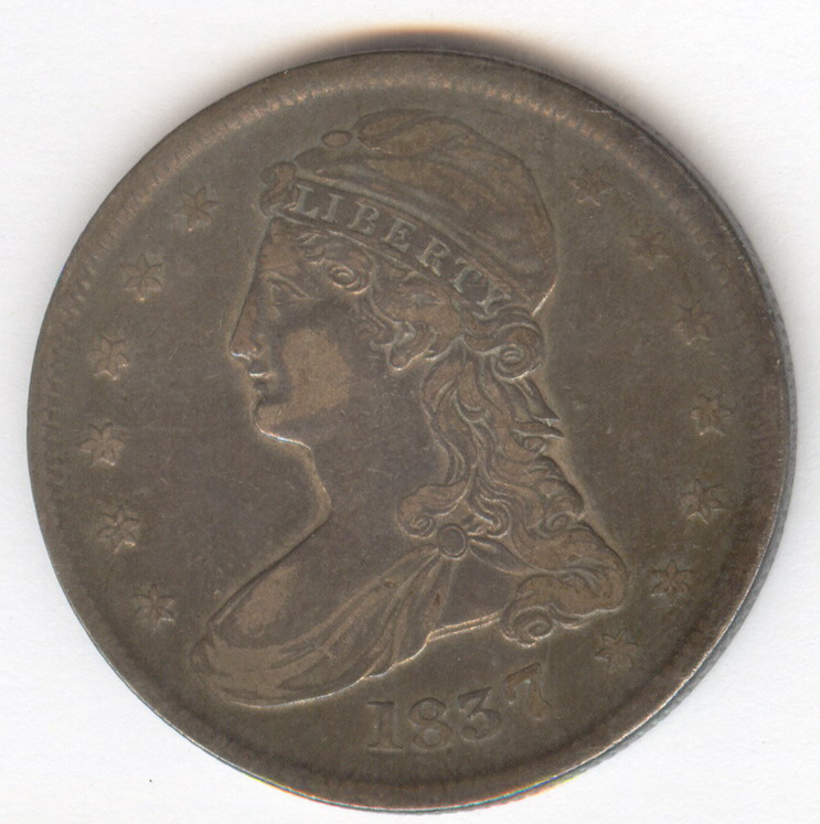 Appraisal: U S BUST HALF DOLLAR Estate coin