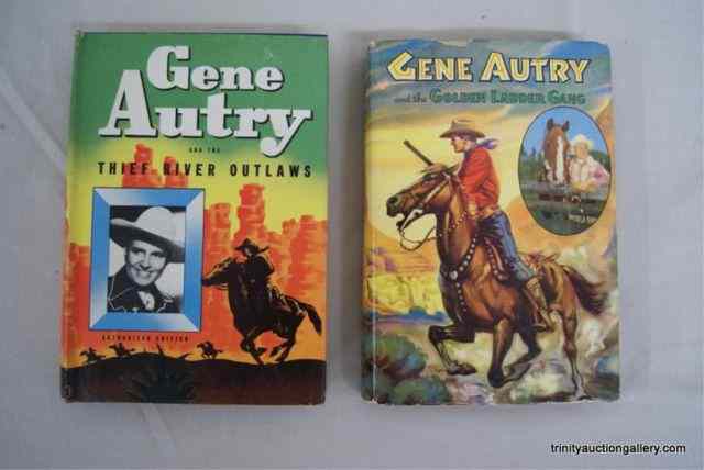 Appraisal: Vintage Gene Autry Hard Back BooksThis is for a pair