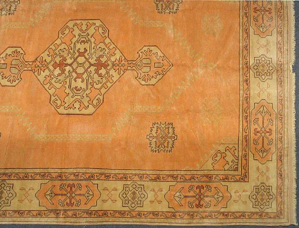 Appraisal: A Turkish carpet size approximately ft in x ft in