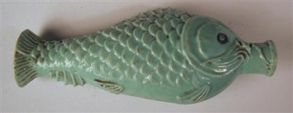 Appraisal: Chinese molded porcelain snuff bottle in The style of Wang