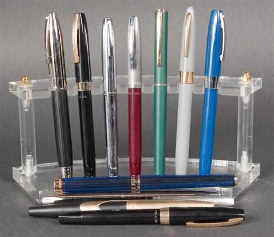 Appraisal: Twelve assorted Sheaffer fountain pens Estimate - Back Inquiry Email