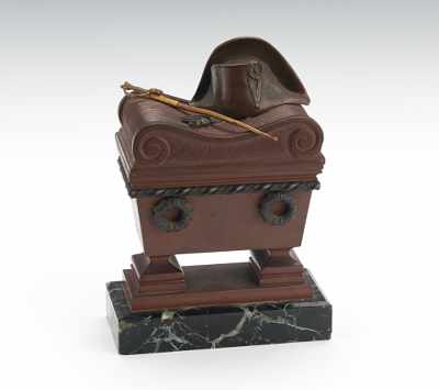 Appraisal: A Tabletop Model of Napoleon's Tomb Grand Tour tabletop replica