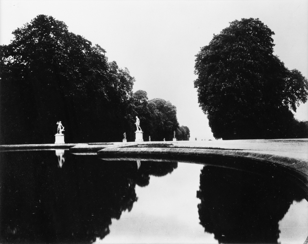 Appraisal: EUG NE ATGET - BERENICE ABBOTT - Saint-Cloud Silver print