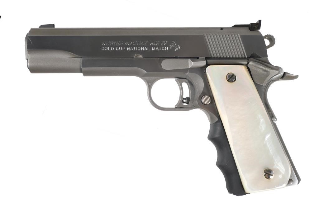 Appraisal: Series Colt MKIV Gold Cup National Match ACP semi-automatic pistol