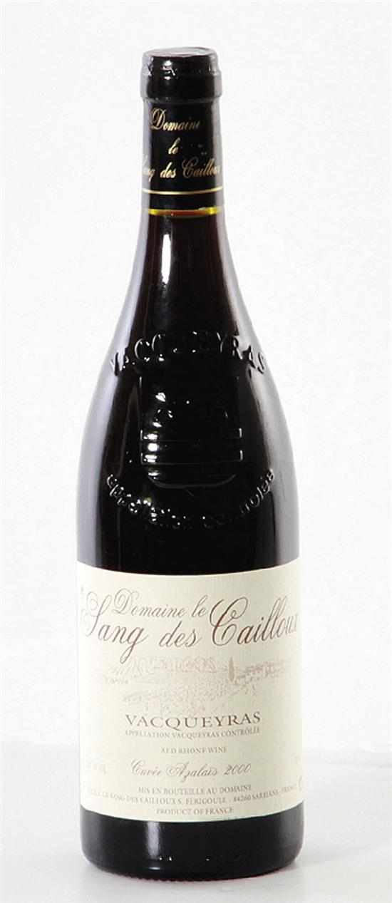 Appraisal: Domaine le Sang des Cailloux Vacqueyras Cuvee Azalais Red Rhone