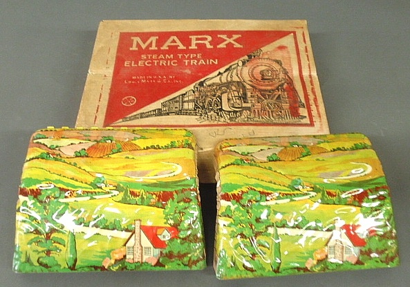 Appraisal: - Marx Steam Type electric train set in original box