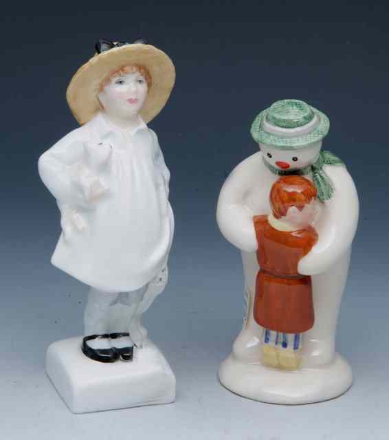 Appraisal: A ROYAL DOULTON FIGURE 'JAMES' HN tall together with a