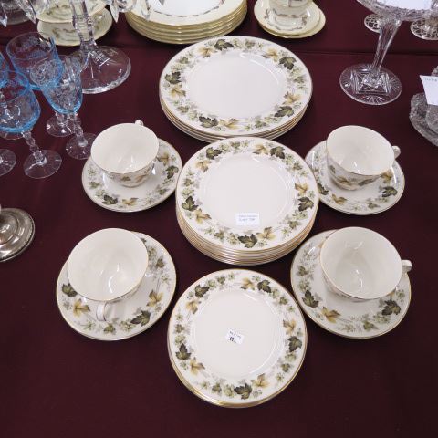 Appraisal: pc Royal Doulton Larchmont China service for plus extras