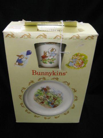 Appraisal: pcs Royal Doulton Bunnykins China Child's set cup bowl plate