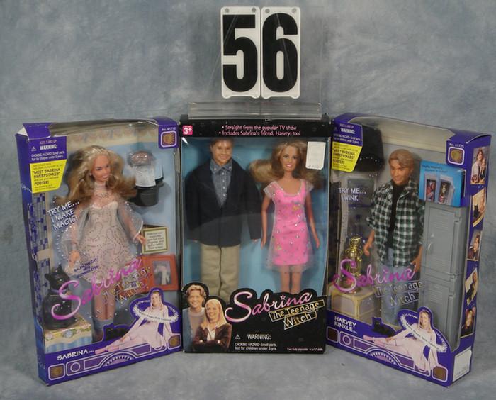 Appraisal: Hasbro Sabrina the Teenage Witch Dolls all mint in original