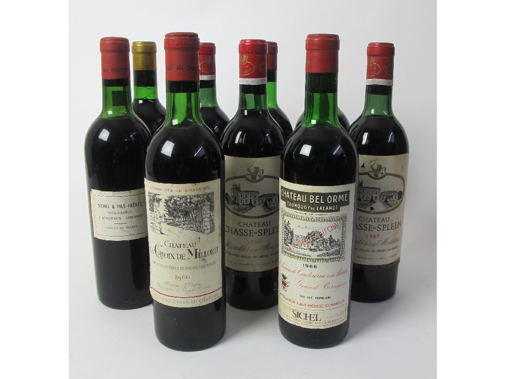 Appraisal: Chateau La Croix de Millorit Grand Vin de Bordeaux three