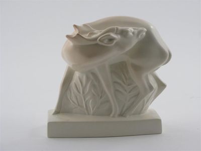 Appraisal: Duiker' a Wedgwood earthenware figure by John Skeaping covered in