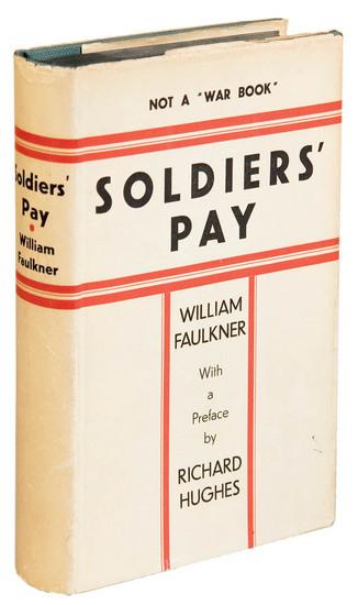 Appraisal: FAULKNER William - Soldier s Pay London Chatto and Windus