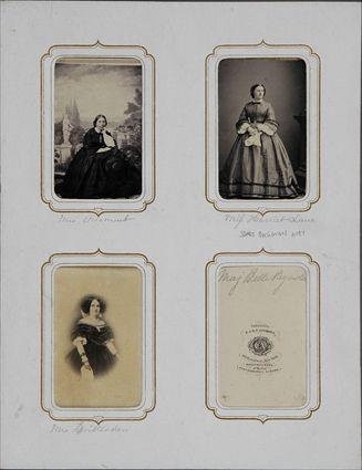 Appraisal: CARTE DE VISITE - OVER CARTE DE VISITE PHOTOS CIVIL