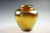 Appraisal: STEUBEN VASE - Early Iridescent Signed Steuben Vase in ginger