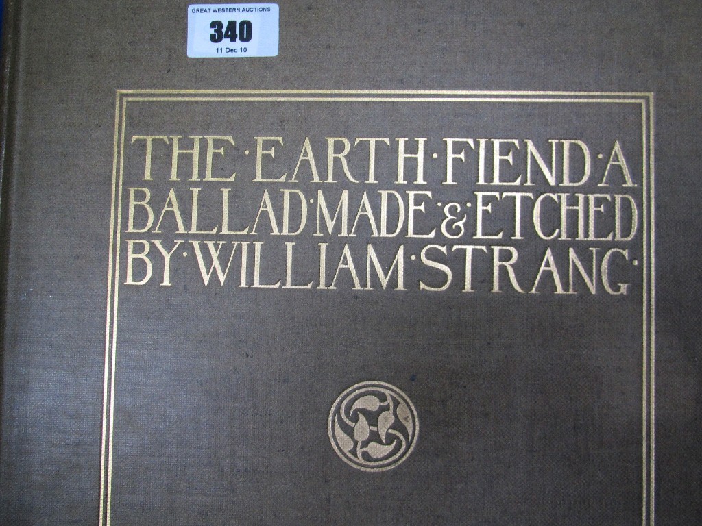 Appraisal: Copy of 'The Earth Fiend' made and etched by William