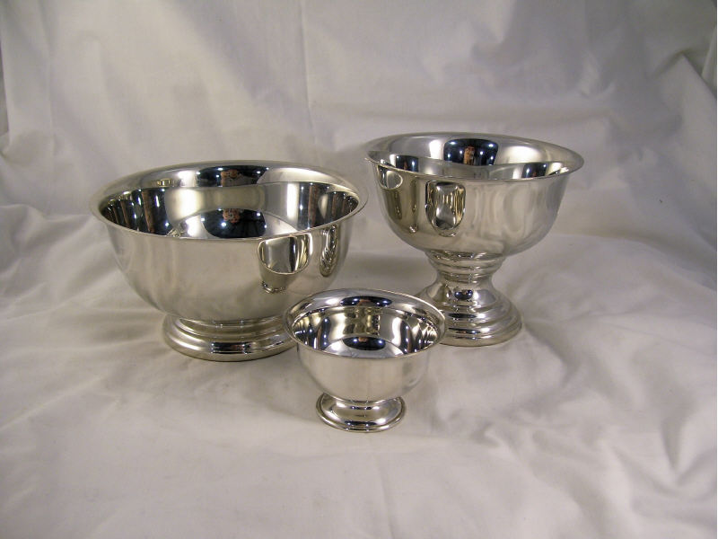 Appraisal: - Empire Pewter Bowls Includes Compote measures high and diameter