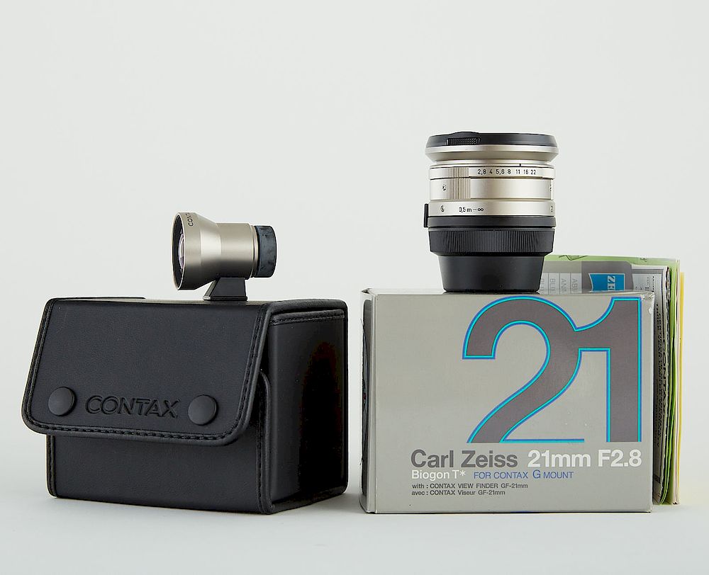 Appraisal: Carl Zeiss mm F BiogonT Camera Lens for Contax G