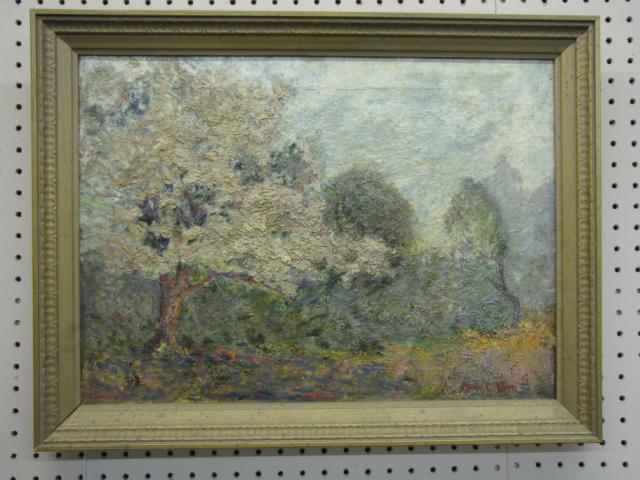 Appraisal: Marie C Todd x Oil on Board Signed Lower Right