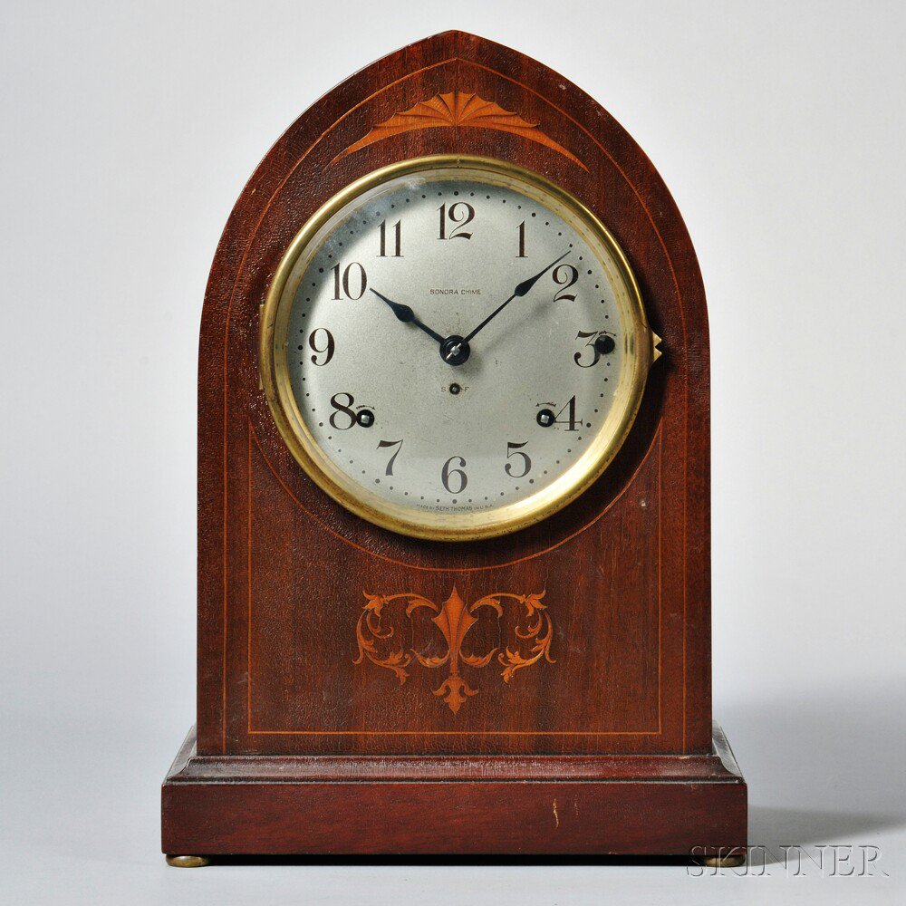 Appraisal: Seth Thomas Eight-bell Sonora Chime Mantel Clock Thomaston Connecticut c