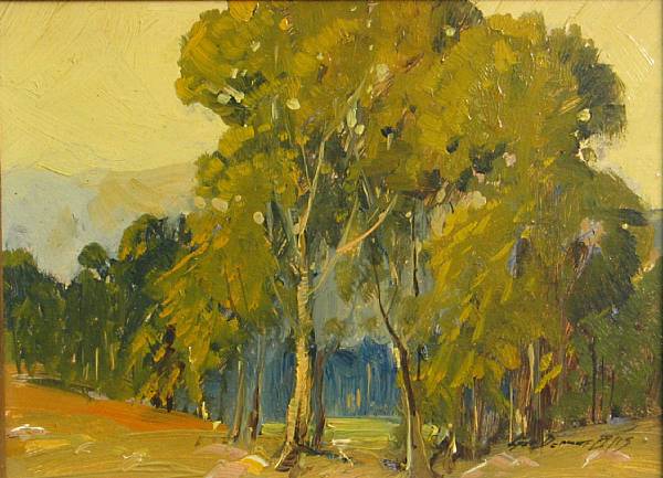 Appraisal: George Demont Otis American - Lake Merced San Francisco signed