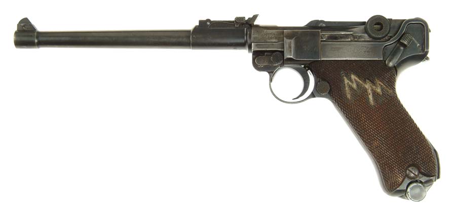 Appraisal: DWM ARTILLERY LUGER SEMI-AUTO PISTOL SN l except toggle link